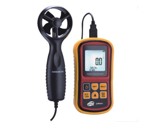 Термоанемометр 0,8-45м/с, -10-45°C BENETECH GM8901