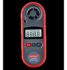 Анемометр цифровой 0,7-30м/с, -10-45°C WINTACT WT816A