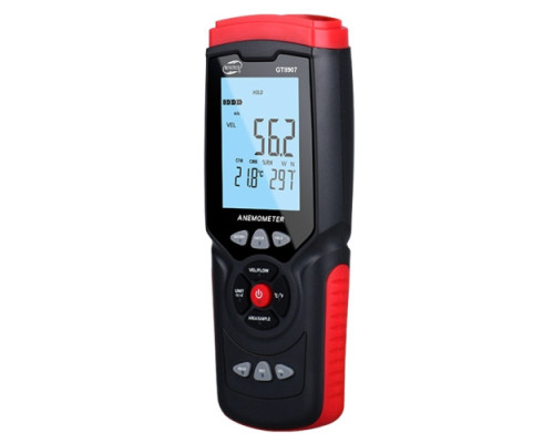 Анемометр профессиональный USB 0,3-45м/с, 0-45°C BENETECH GT8907