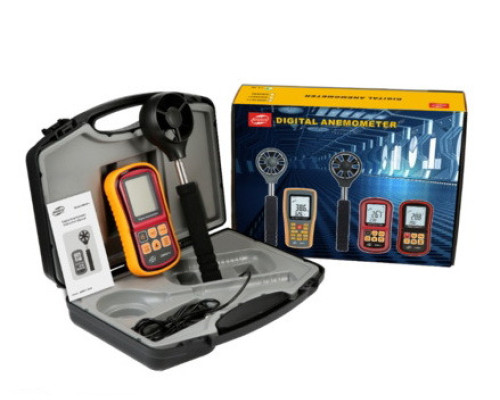 Анемометр-термометр 0,8-45м/с, -10-45°C BENETECH GM8901X