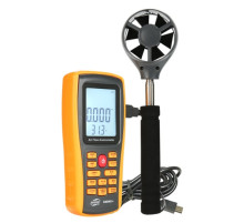 Анемометр профессиональный USB 0,3-45м/с, 0-45°C BENETECH GM8902X