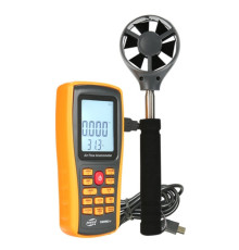 Анемометр профессиональный USB 0,3-45м/с, 0-45°C BENETECH GM8902X
