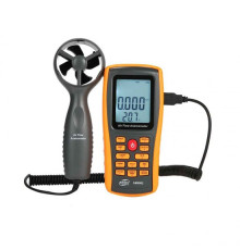 Анемометр-термометр USB 0,3-45м/с, 0-45°C BENETECH GM8902