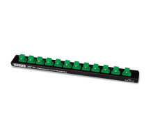 Планка-держатель для головок магнитная 1/4"*260*14PCS TOPTUL PBKB2B2614
