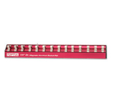 Планка для головок (магнитная) TOPTUL 3/8"*240*12шт PBKB2R2412