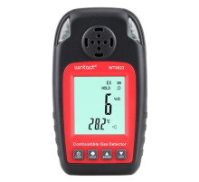 Детектор горючих газов + термометр (0-100%LEL, 0-50°C) WINTACT WT8823