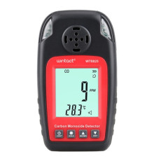 Газоанализатор СО + термометр (0-1000 ppm, 0-50°C) WINTACT WT8825