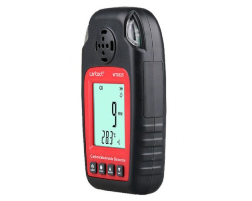Газоанализатор СО + термометр (0-1000 ppm, 0-50°C) WINTACT WT8825