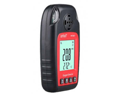 Датчик концентрации кислорода O2 + термометр (0-25% VOL, 0-50°C) WINTACT WT8821