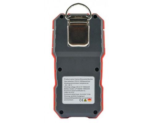 Детектор угарного газа CO (0-1000 μmol/mol) WINTACT WT8806