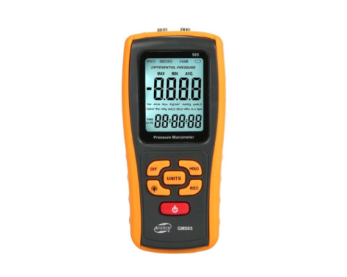 Дифференциальный манометр USB, ±2,49 кПа BENETECH GM505