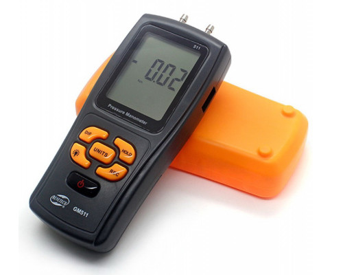 Дифференциальный микроманометр USB, ±10 кПа BENETECH GM511