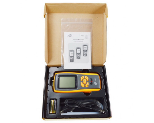 Дифференциальный микроманометр USB, ±10 кПа BENETECH GM511