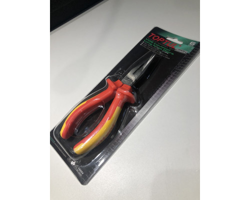 Плоскогубцы диэлектрические удлиненные 6" 1000V VDE TOPTUL DGCB2206