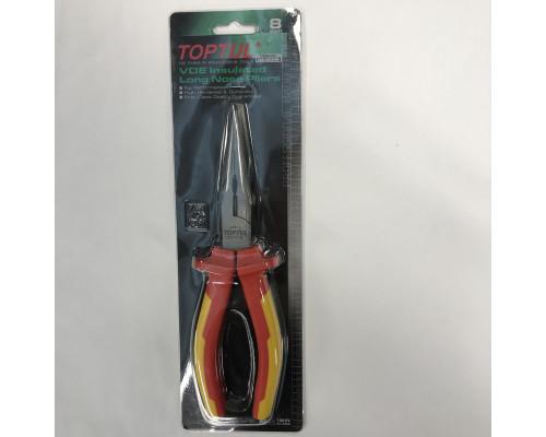 Длинногубцы диэлектрические 8" 1000V VDE TOPTUL DGCB2208