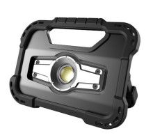 Прожектор светодиодный аккумуляторный 20W с POWERBANK 5000mAh (Made in GERMANY) FL-2001W