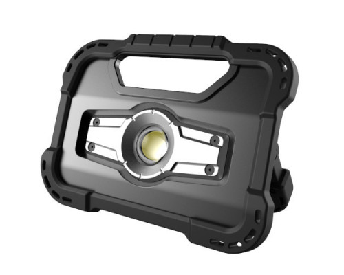 Прожектор светодиодный аккумуляторный 20W с POWERBANK 5000mAh (Made in GERMANY) FL-2001W