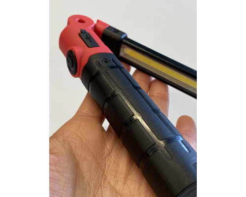 Фонарь светодиодный на магните складной (COB) MINI (Made in GERMANY) PROTESTER L-0502W