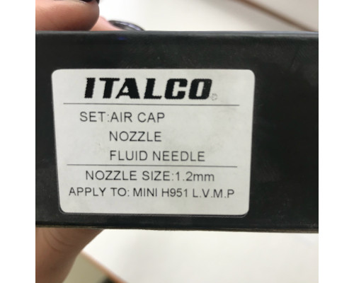 Сопло 1,2мм для краскопульта D-951-MINI LVMP ITALCO NS-D-951-MINI-1.2LM