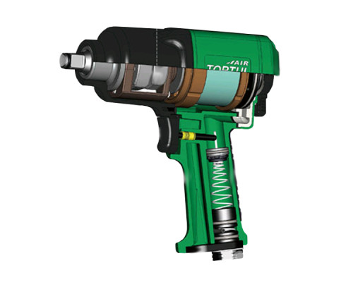Пневмо гайковерт TOPTUL 1/2" 1356N/m 9500об/мин KAAC1610