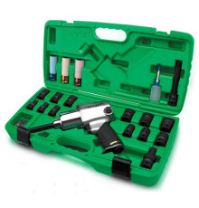Пневматический гайковерт с головками TOPTUL 1/2" 27ед. GDAI2704