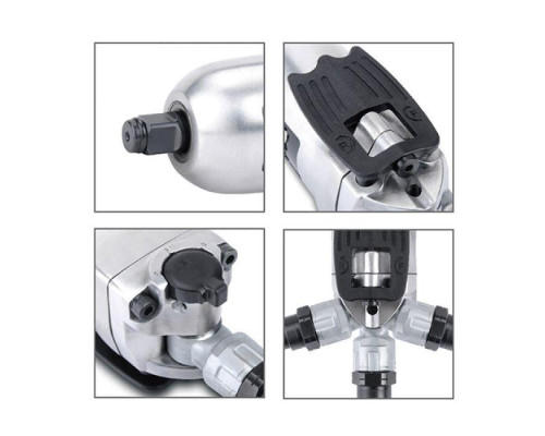 Пневмогайковерт профессиональный TOPTUL 3/8" 108N/m 12000об/мин Mini Butterfly Type KAAU1208