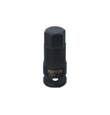 Насадка шестигранник ударная TOPTUL 3/4" HEX 19мм KADH2419