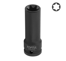 Длинная торцевая головка ударная 3/4" E24 L110мм TOPTUL KABS2424