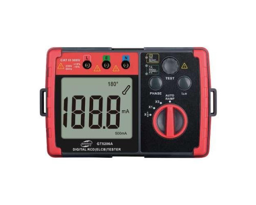 Тестер УЗО цифровой BENETECH GT5206A