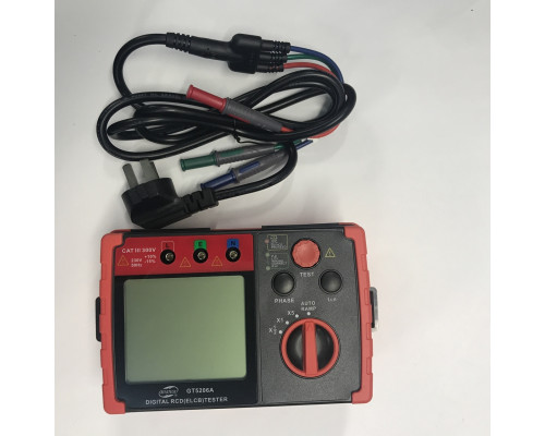 Тестер УЗО цифровой BENETECH GT5206A