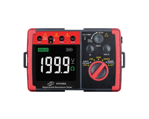 Тестер сопротивления заземления (0-2000 Ω) BENETECH GT5105A