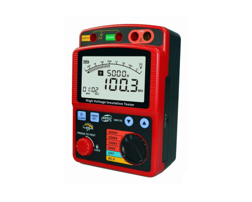 Цифровой мегаомметр (0-1000 ГΩ) BENETECH GM3125
