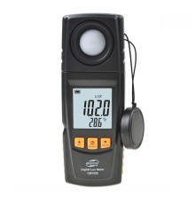 Измеритель освещенности люксметр + термометр, USB 200000 Lux BENETECH GM1020