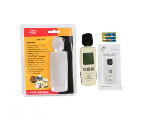 Шумомер 30-130 дБ BENETECH GM1352