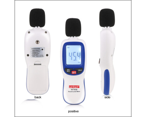 Измеритель шума (шумомер) Bluetooth 30-130 дБ WINTACT WT85B