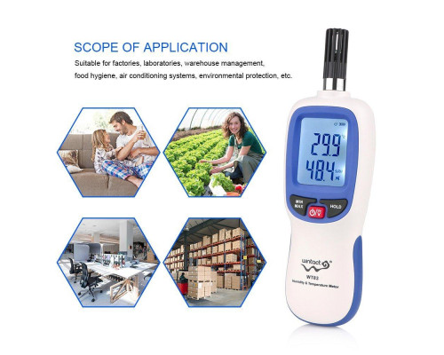 Термо-гигрометр 0-100%, -20-70°C WINTACT WT83