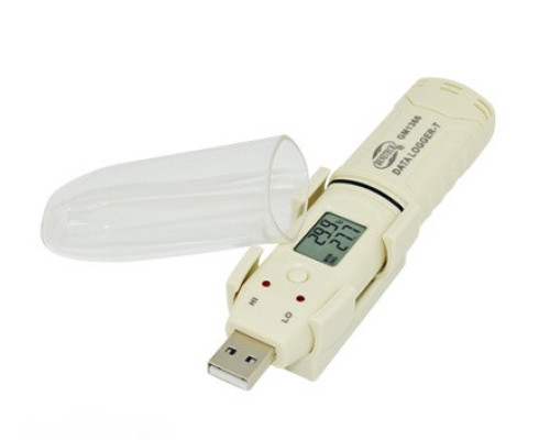 Даталоггер температуры USB, -30-80°C BENETECH GM1366