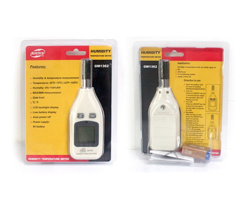 Термогигрометр 0-100%, -30-70°C BENETECH GM1362