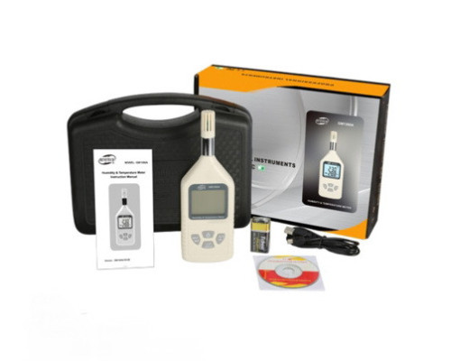 Термогигрометр USB 0-100%, -30-80°C BENETECH GM1360A