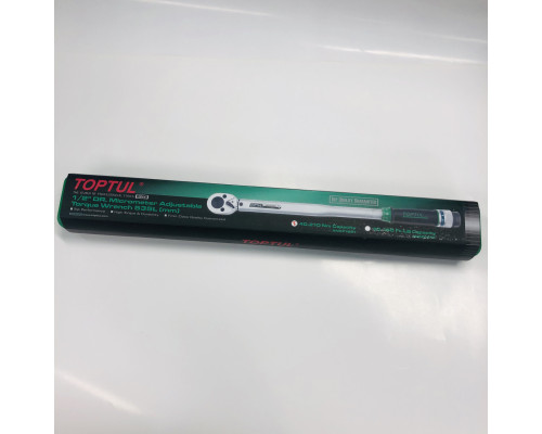 Динамометрический ключ 1/2" TOPTUL 535mm 40-210Nm ANAF1621