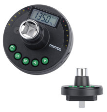 Цифровой динамометрический адаптер TOPTUL + шкала доворота 1/2" 17-340Нм DTA-340A4