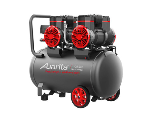 Безмасляный компрессор 50л AUARITA 2-1450X2F50