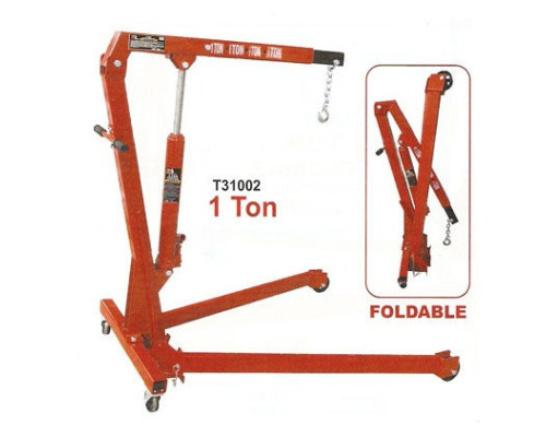 Кран гаражный гидравлический складной 1т TORIN T31002
