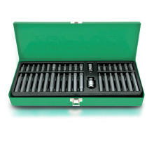 Набор бит TOPTUL 10мм HEX,TORX,SPLINE 40ед. GAAD4002