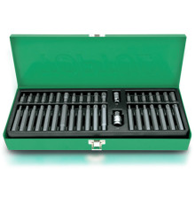 Набор бит TOPTUL 10мм HEX,TORX,SPLINE 40ед. GAAD4002