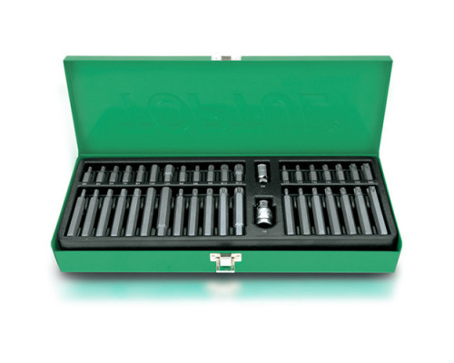 Набор бит TOPTUL 10мм HEX,TORX,SPLINE 40ед. GAAD4002