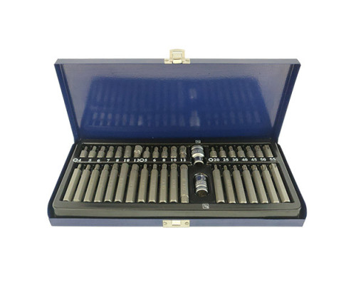 Набор бит 10мм HEX, TORX, SPLINE 40ед. СТАНДАРТ SDBS0040