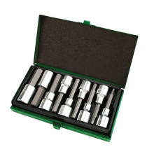 Набор головок-бит шестигранник TOPTUL 1/2" Н4-Н17 80мм GAAD0905