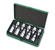 Набор головок-бит шестигранник TOPTUL 1/2" Н4-Н19 GAAD1007