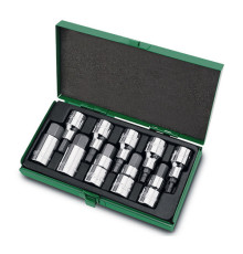 Набор головок-бит шестигранник TOPTUL 1/2" Н4-Н19 GAAD1007